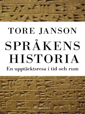 cover image of Språkens historia